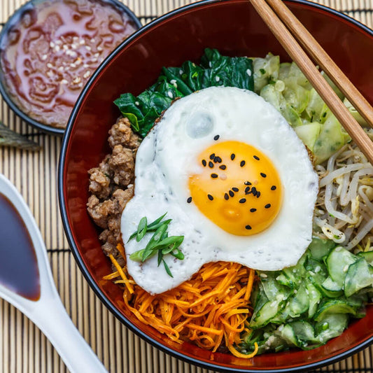 BIBIMBAP MIT POPCORN