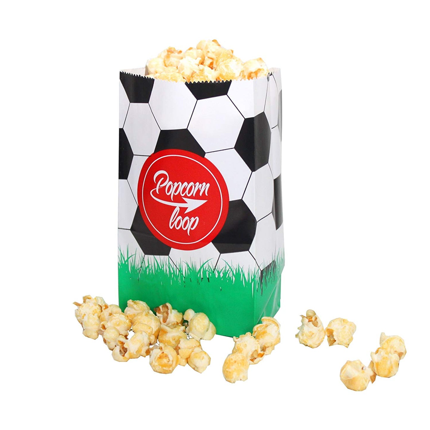 Popcorn salzig 1,4 kg ca. 50L + 40 Stk. Popcorntüten S