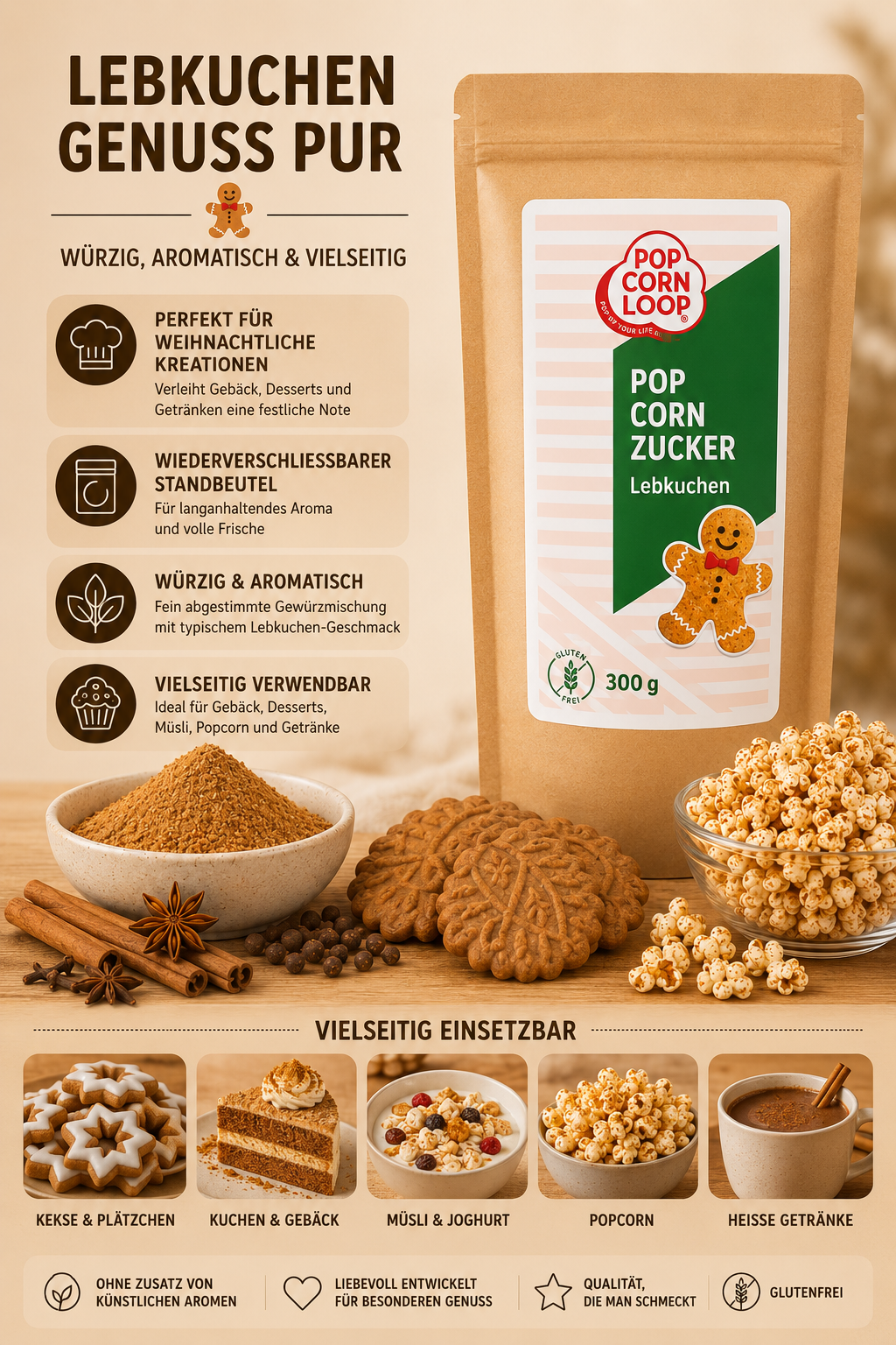 Gingerbread 300g