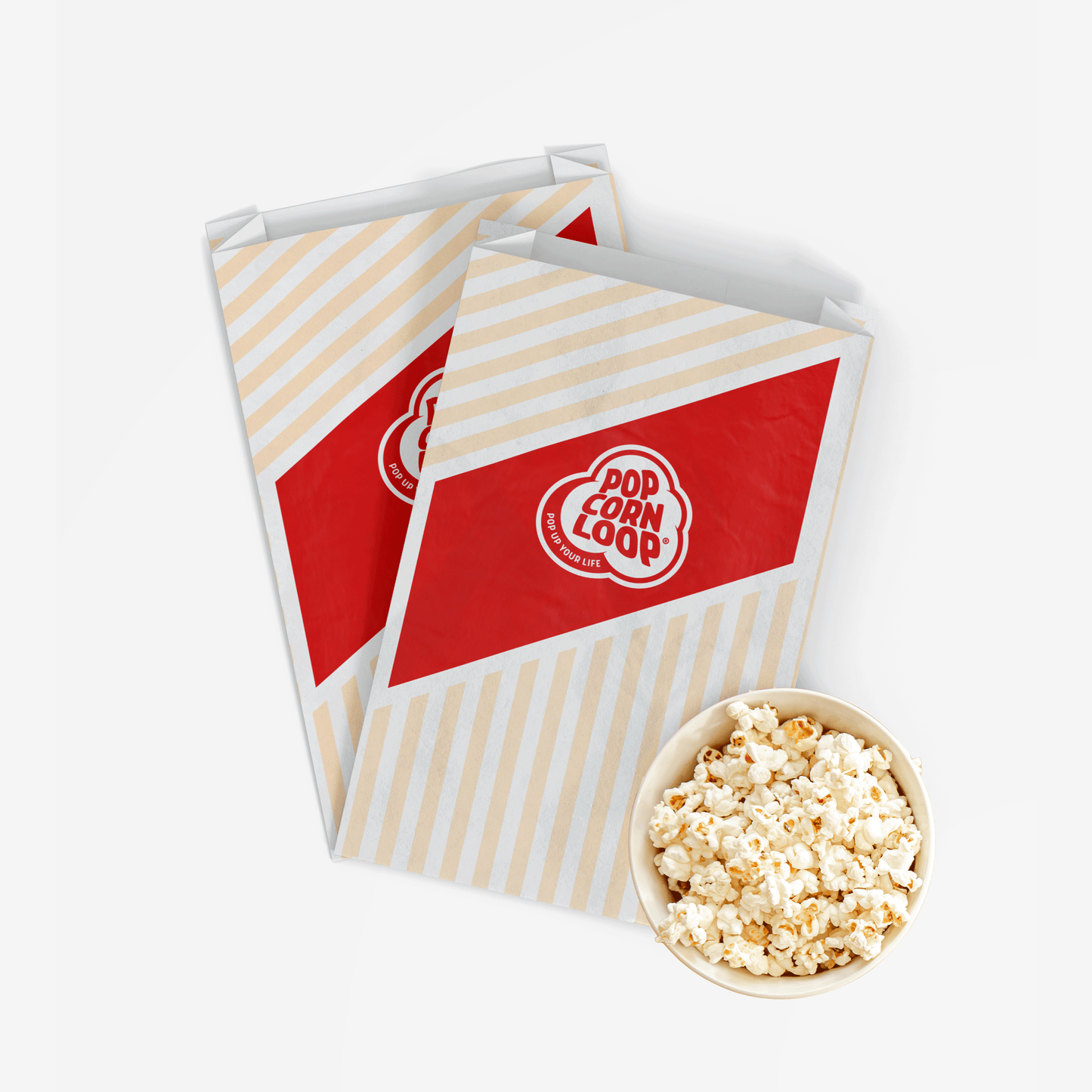 Original S popcorn bags | 100 pcs