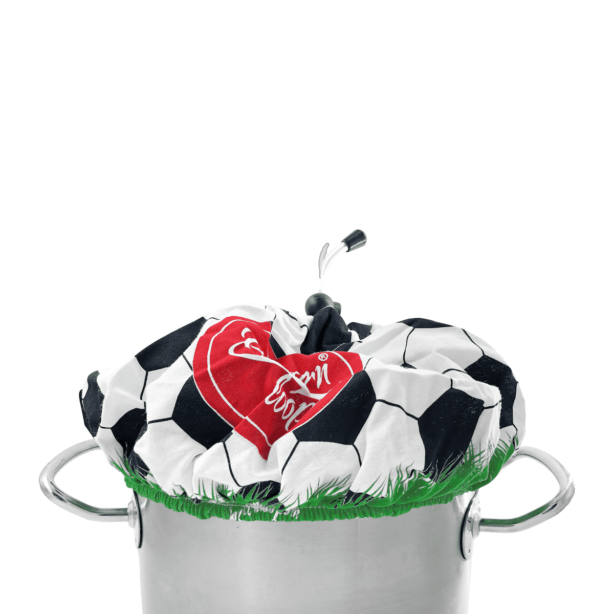 Popcornhaube-Fussball