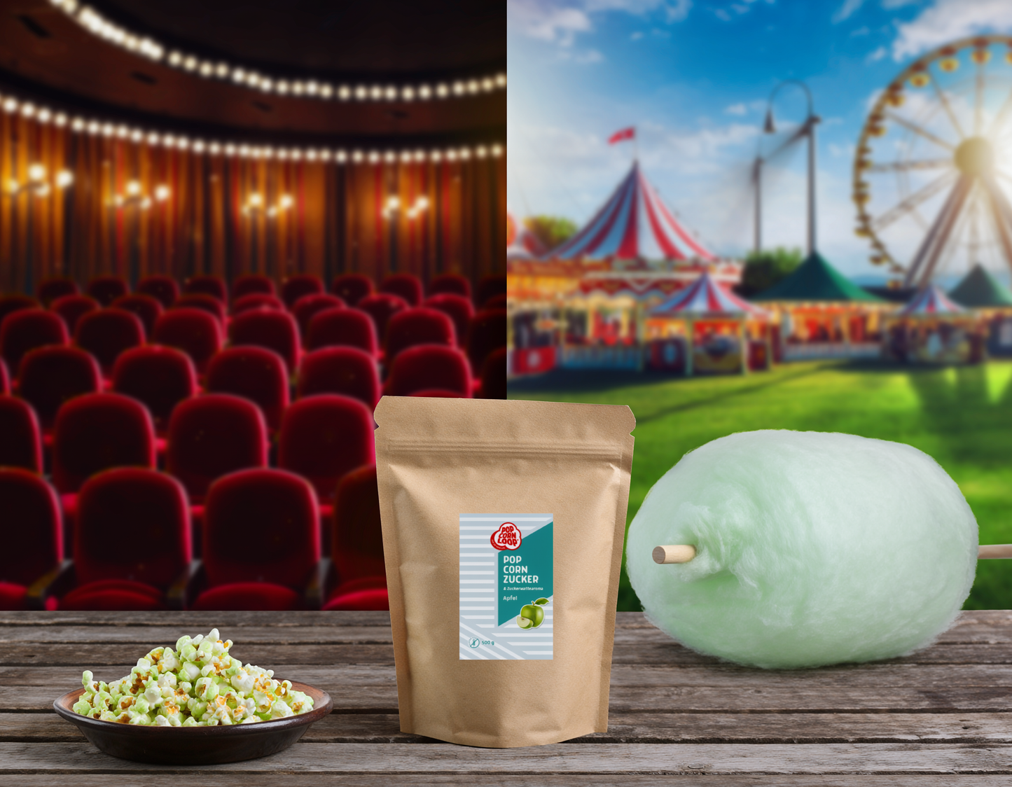 Popcorn and Cotton Candy Sugar Apple 200g