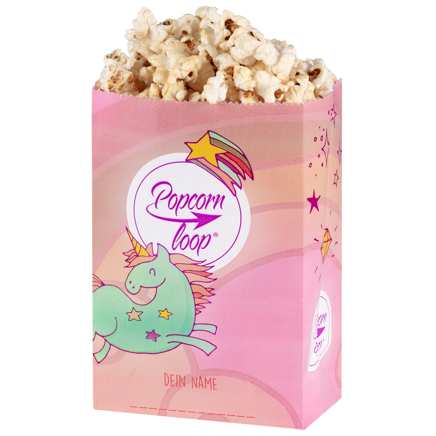 Salty popcorn 4.2 kg approx. 150 L + 120 popcorn bags S
