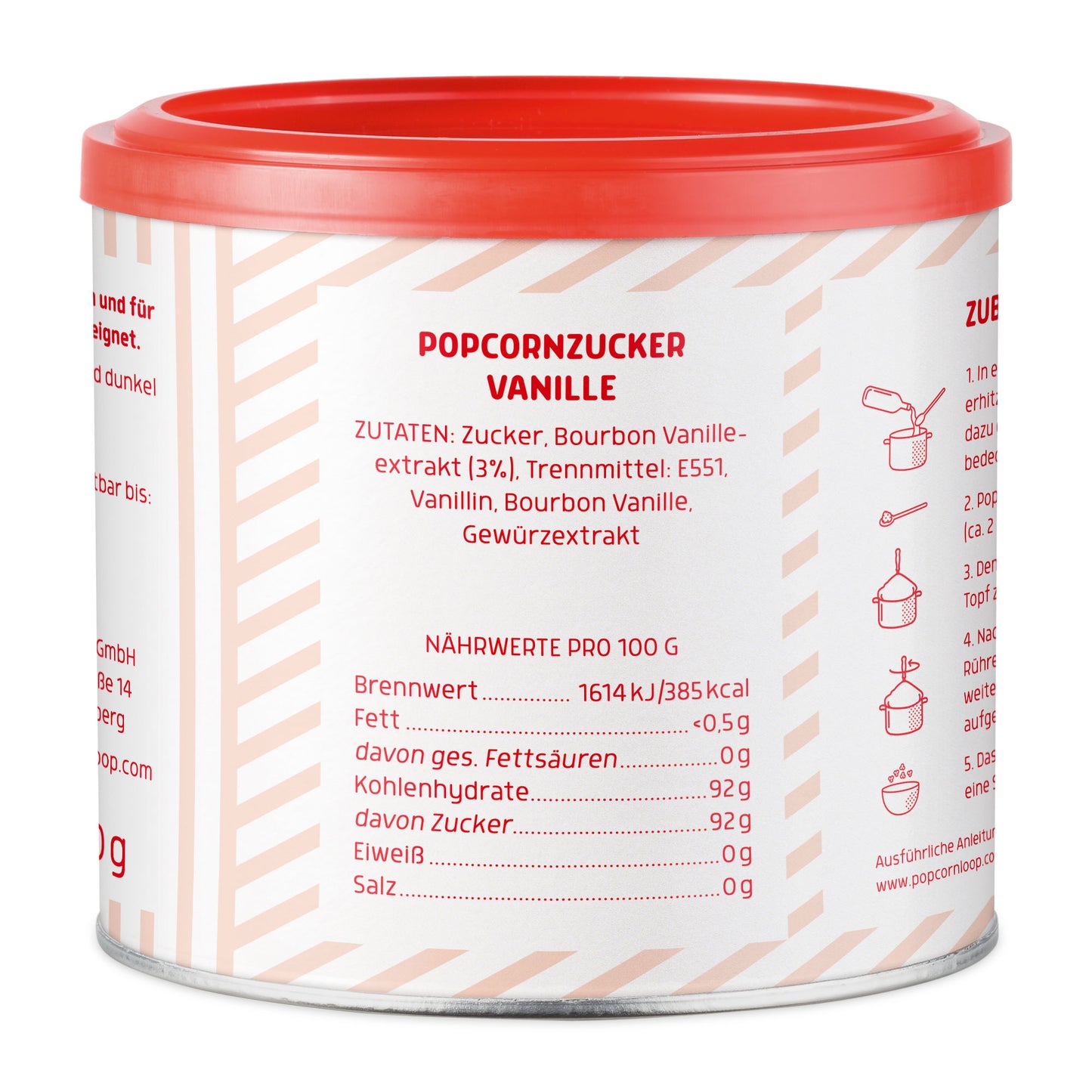 Popcorn Zutaten Set 3 Mushroom