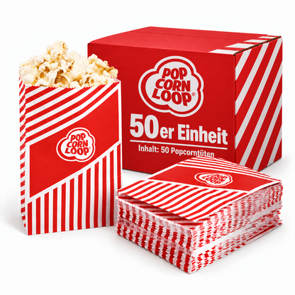 Original S popcorn bags | 50 pcs