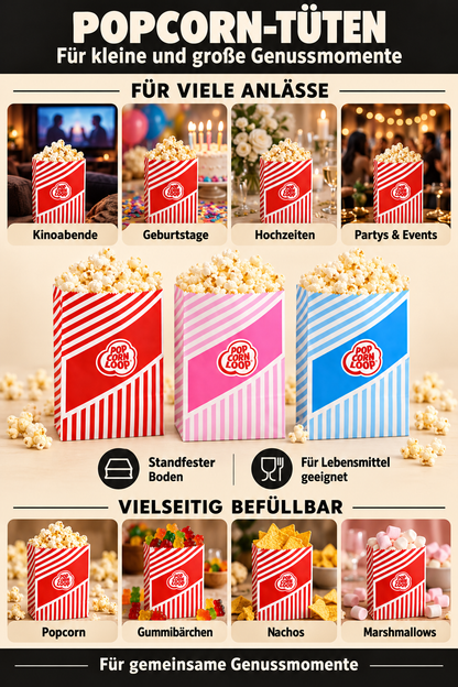 Original S popcorn bags | 50 pcs