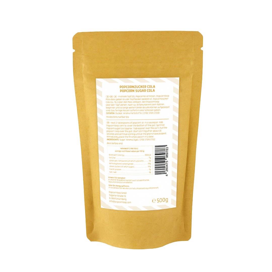 Popcorn and Cotton Candy Sugar Cola 200g