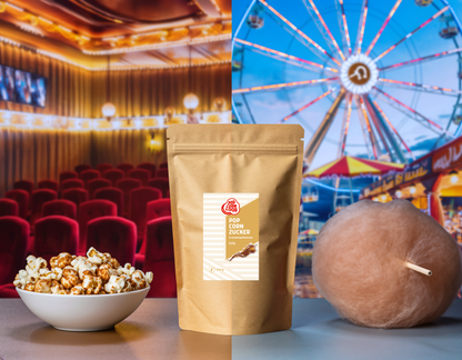 Popcorn and Cotton Candy Sugar Cola 200g