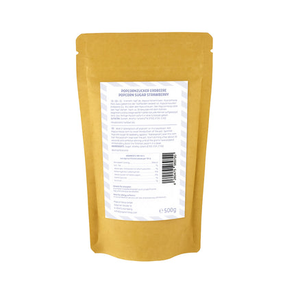 Popcorn and Cotton Candy Sugar Strawberry 200g