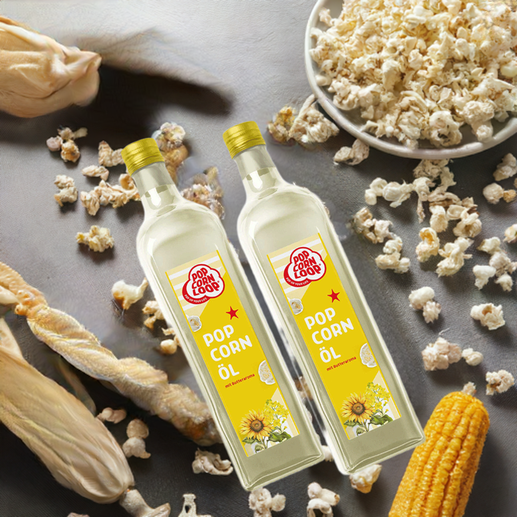 2er- Pack Popcornöl 500 ml