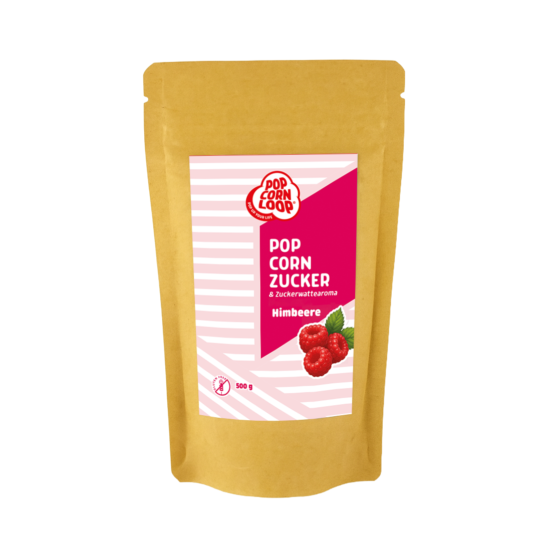 3 er- Pack  Popcorn und Zuckerwatte Zucker BERRY BOMB I Erdbeere 500g  I Himbeere 500g I Heidelbeere 500g