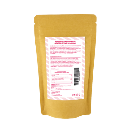 3 er- Pack  Popcorn und Zuckerwatte Zucker BERRY BOMB I Erdbeere 500g  I Himbeere 500g I Heidelbeere 500g