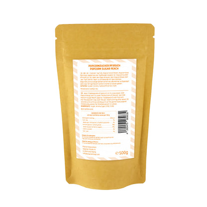 Popcorn and Cotton Candy Sugar Peach 200g