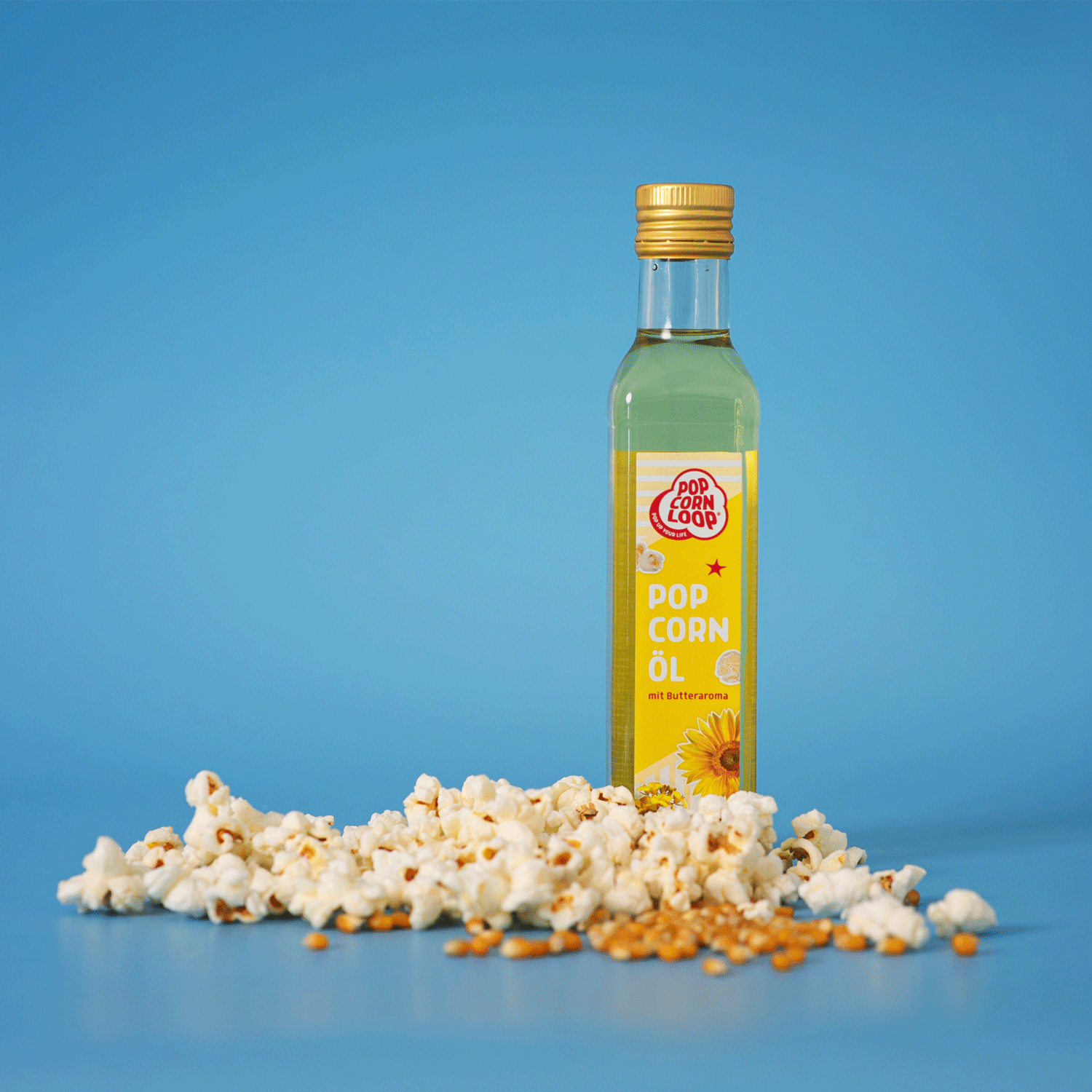 Popcornöl Flasche 