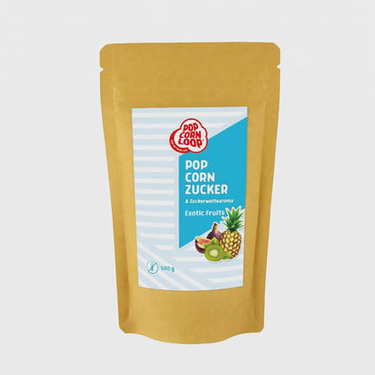 Popcorn and Cotton Candy Sugar Exotic Fruits 200g