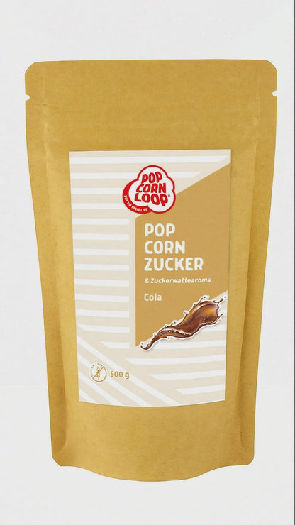 Popcorn and Cotton Candy Sugar Cola 200g