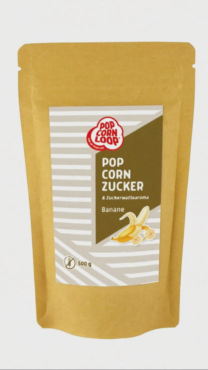 Popcorn and Cotton Candy Sugar Banana 200g