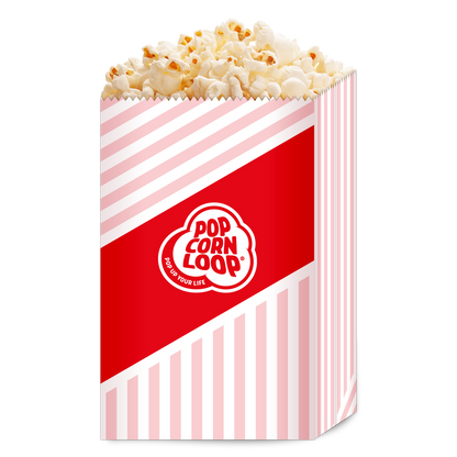 Starter-Set: PopcornloopI 5 Stk Popcorntüten I Butterfly 500g I