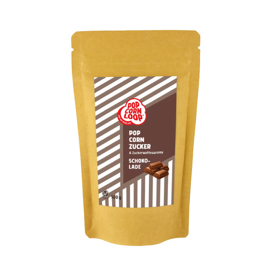 Popcorn und Zuckerwatte Zucker Schokolade 500g