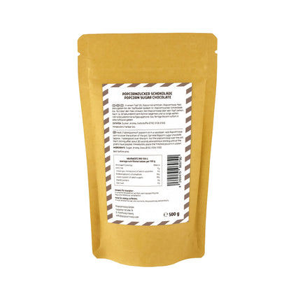 Popcorn und Zuckerwatte Zucker Schokolade 500g