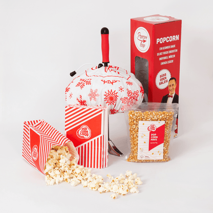 Starter-Set: Popcornloop I Butterfly 500g I 5 Stk Popcorntüten