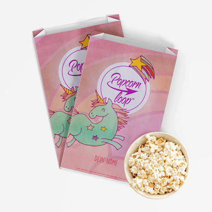 Popcorntüten Einhorn S | 50 Stk