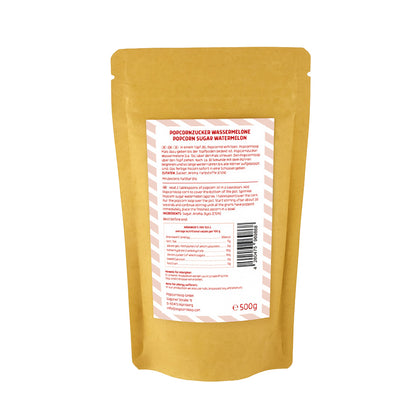Popcorn und Zuckerwatte Zucker Wassermelone 500g