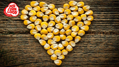 MEGA package: Popcorn loop I 10 pieces M popcorn bags I 1 kilo butterfly corn I 2 pieces original hood