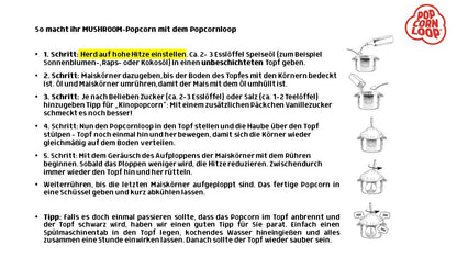 Popcorn Zutaten Set 3 Mushroom