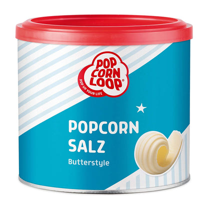 3er- Pack Popcorn Herzhaftes Gewürzset I  Barbecue Style 200g I Salz mit Butteraroma 300g I Onion & Bacon 300g