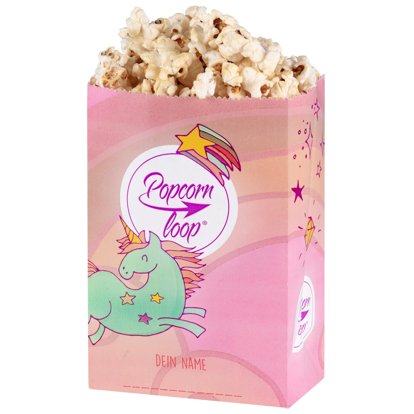 Unicorn S popcorn bags | 50 pcs